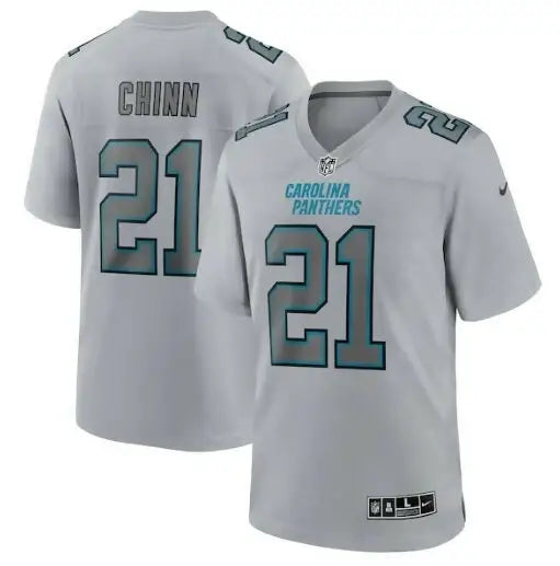 Gray Jeremy Chinn Carolina Panthers Nike Atmosphere Game Jersey with CHINN on back