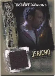 Jericho Season 1 PW3 Pieceworks Costume Card featuring Lennie James portrait