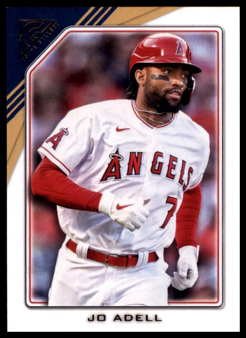 Jo Adell baseball card from Topps Gallery 2022 Topps Gallery Los Angeles Angels product