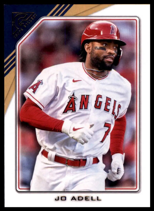 Jo Adell baseball card from Topps Gallery 2022 Topps Gallery Los Angeles Angels product