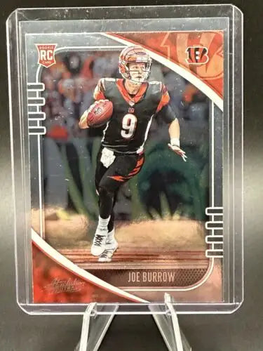 Joe Burrow 2020 Panini Absolute Rookie #158 trading card for Bengals fans