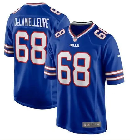 Blue Joe DeLamielleure Buffalo Bills Nike Game Retired Player Jersey with number 68