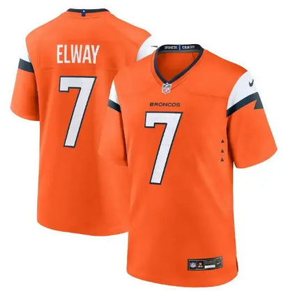 Orange John Elway Denver Broncos Nike Alternate Retired Player Game Jersey