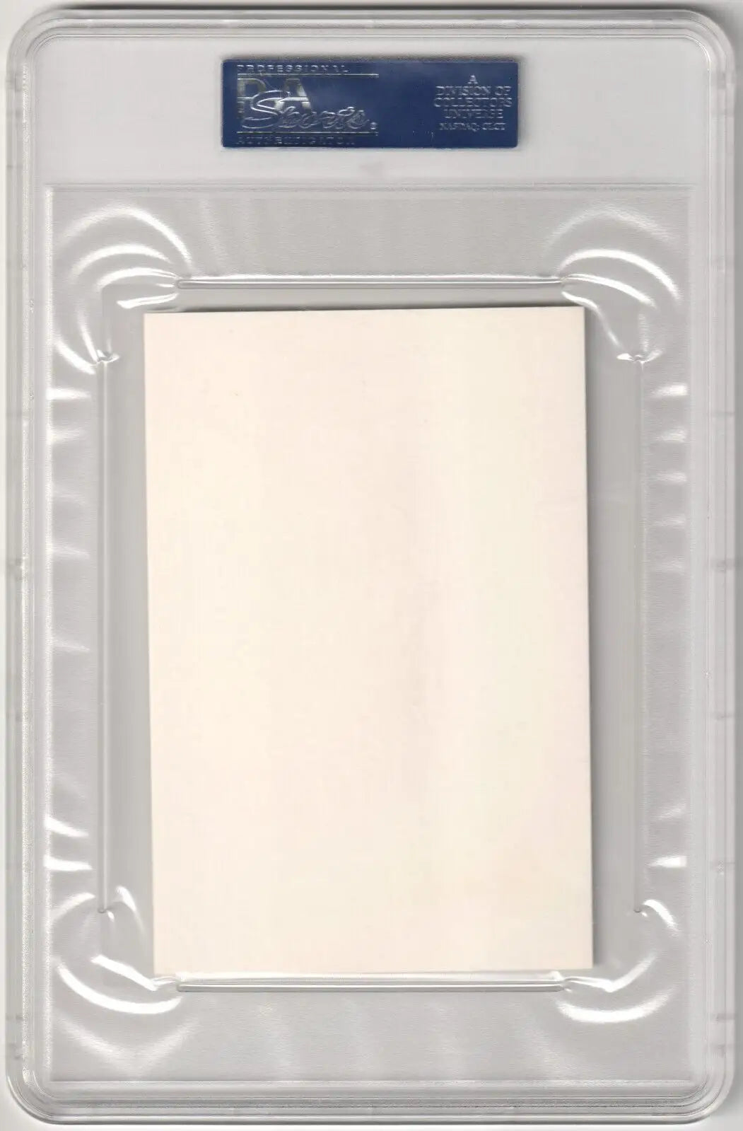 Graded blank trading card for UCLA postcard PSA, perfect for single cards at Columbia Hobby