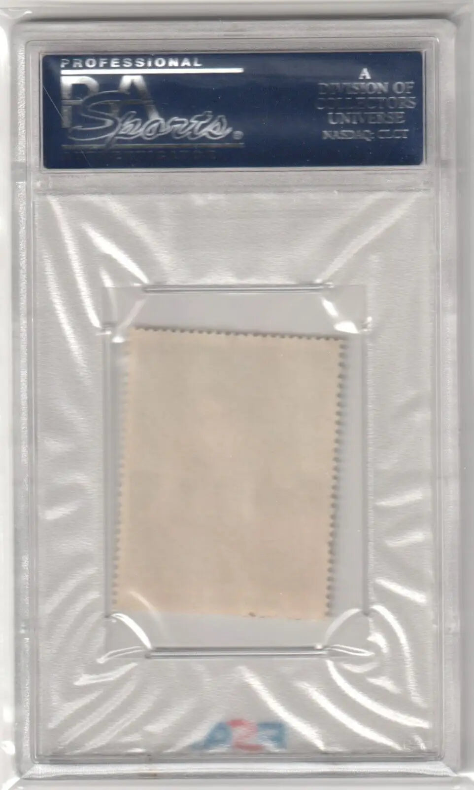 Graded Johnny Vander Meer 1949 Eureka Sportstamp collectible sports card from Columbia Hobby