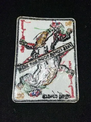 Embroidered joker patch for free comic book day DC Comics Batman FCBD edition