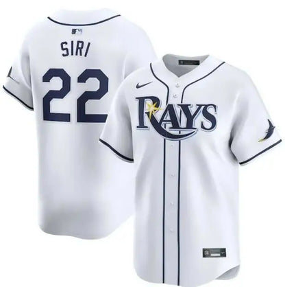 White Tampa Bay Rays Jose Siri Nike Home Limited Player Jersey for baseball fans