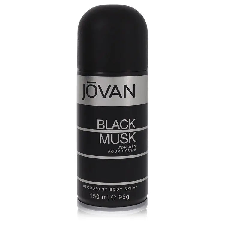 Jovan Black Musk by Jovan - Deodorant Spray 5 oz - Men / Medium - Deodorant Spray 5 oz