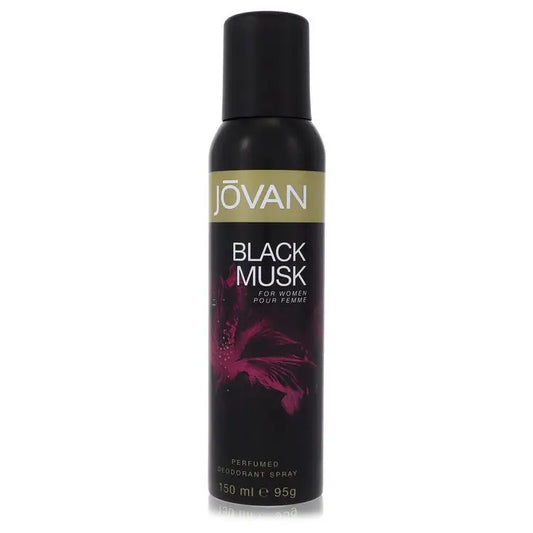 Black Jovan Black Musk Women Perfumed Deodorant Spray 5 oz product image