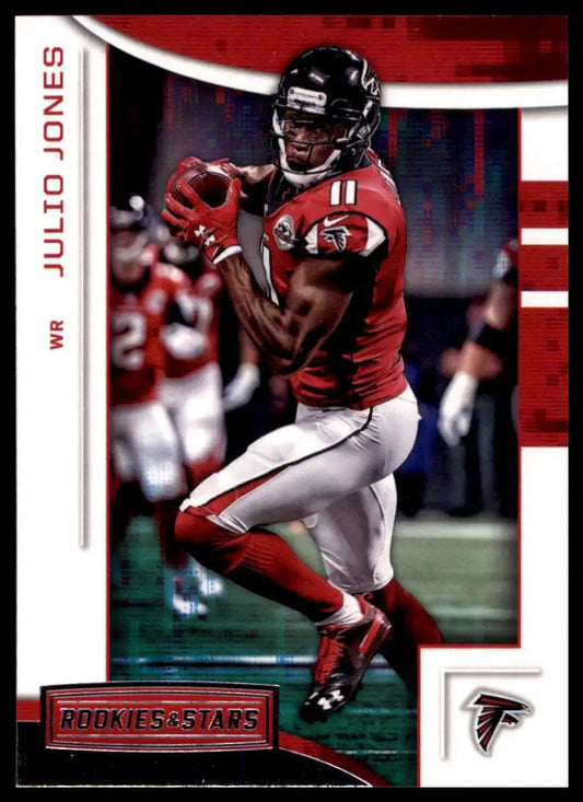 Julio Jones football card from Panini Rookies 2018 Panini Rookies & Stars collection