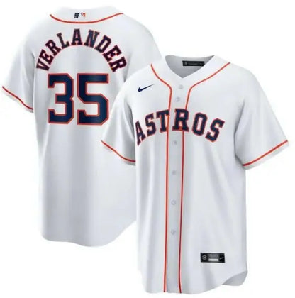 White Houston Astros Justin Verlander Nike Home Replica Player Jersey for baseball fans