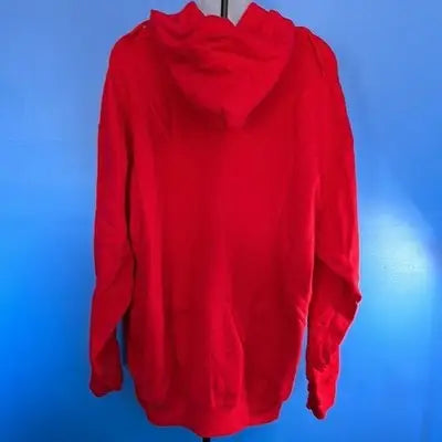 Red hooded sweatshirt Kansas City Chiefs Super Bowl Champions official NFL gear