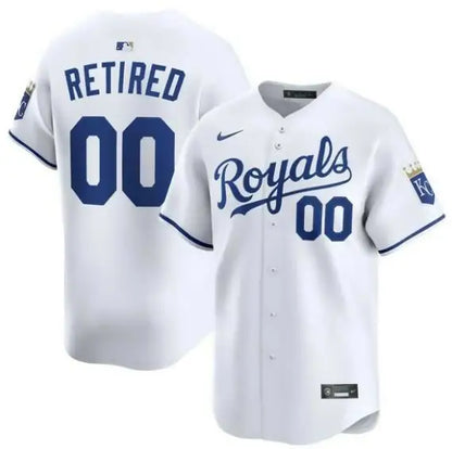 White Kansas City Royals Nike Home Limited Pick-A-Player Retired Roster Jersey