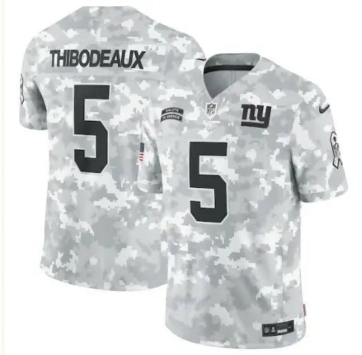 Kayvon Thibodeaux New York Giants Nike Arctic Camo Salute to Service jersey