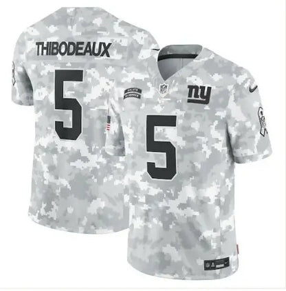 Kayvon Thibodeaux Giants Nike Arctic Camo 2024 Salute to Service Jersey