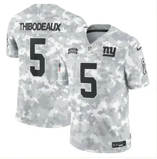 Kayvon Thibodeaux Giants Nike Arctic Camo 2024 Salute to Service Jersey