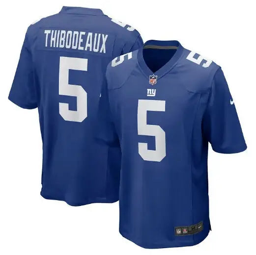Blue Kayvon Thibodeaux New York Giants Nike Game Jersey with number 5 on the back