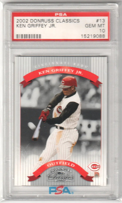 Graded Ken Griffey Jr. baseball card from Donruss Classics series at Columbia Hobby