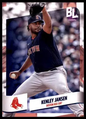 Kenley Jansen baseball card from Topps Big League 2024 Boston Red Sox collection