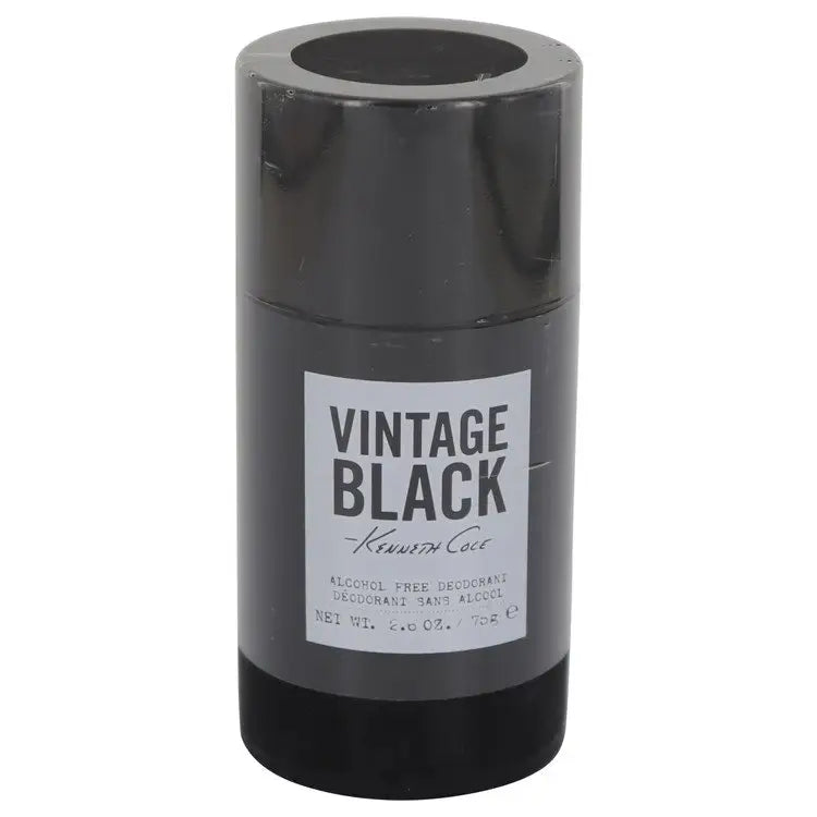 Black deodorant stick with white label from Kenneth Cole Vintage Black by Kenneth Cole