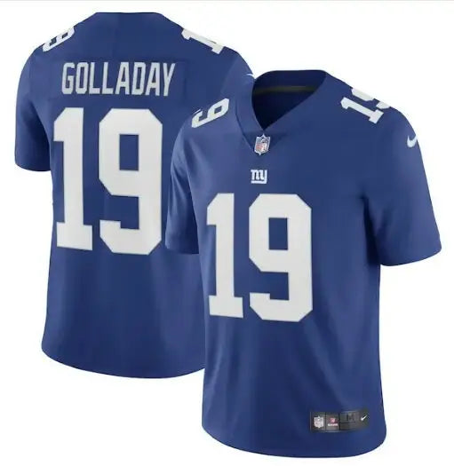 Blue Kenny Golladay New York Giants Nike Vapor Limited jersey with number 19