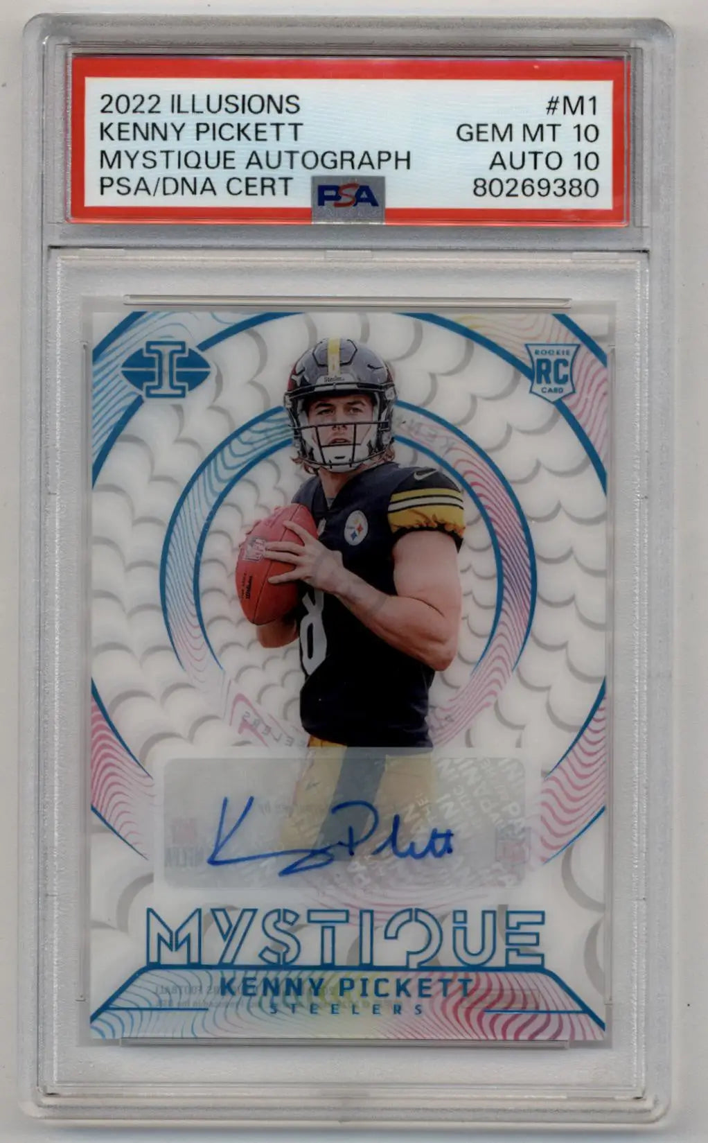 Kenny Pickett 2022 Illusions Mystique Auto 25/25 PSA 10 Gem Mint - Singles