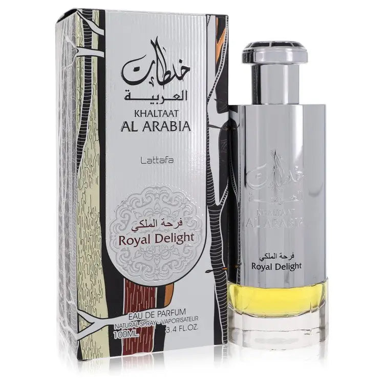 Khaltat Al Arabia Delight by Lattafa - Eau De Parfum Spray (Unisex) 3.4 oz - Women / Medium - Eau De Parfum Spray