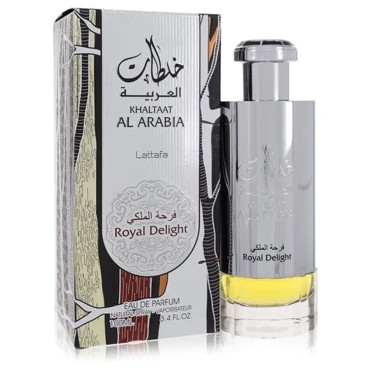Khaltat Al Arabia Delight by Lattafa - Eau De Parfum Spray (Unisex) 3.4 oz - Women / Medium - Eau De Parfum Spray