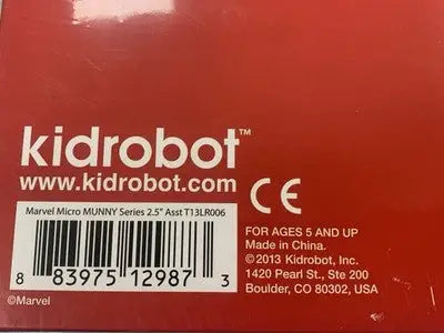 Kidrobot Marvel Micro MunnyWorld Action Figure Display Blind Box Case 20ct