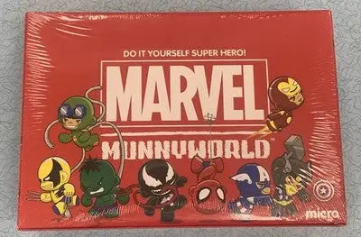 Kidrobot Marvel Micro MunnyWorld Action Figure Display Blind Box Case 20ct