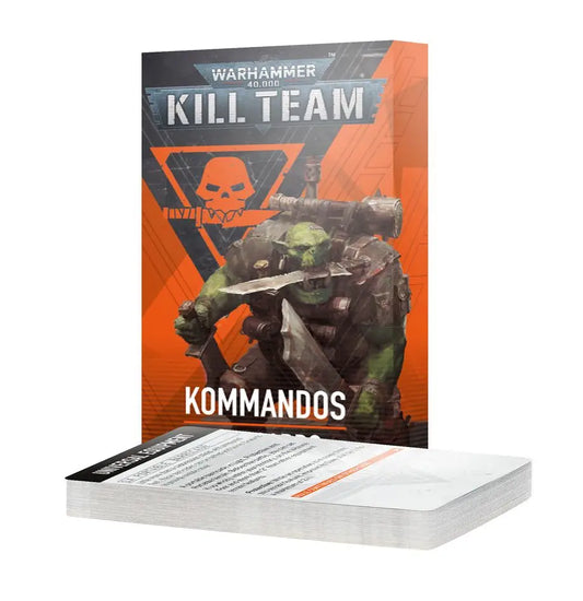 Buy Kill Team Kommandos Datacards featuring the Warhammer Kill Team Kommandos card set