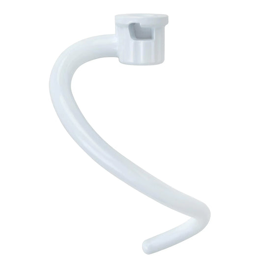 White Dough Hook Attachment for KitchenAid Spiral Dough Hook Stand Mixer