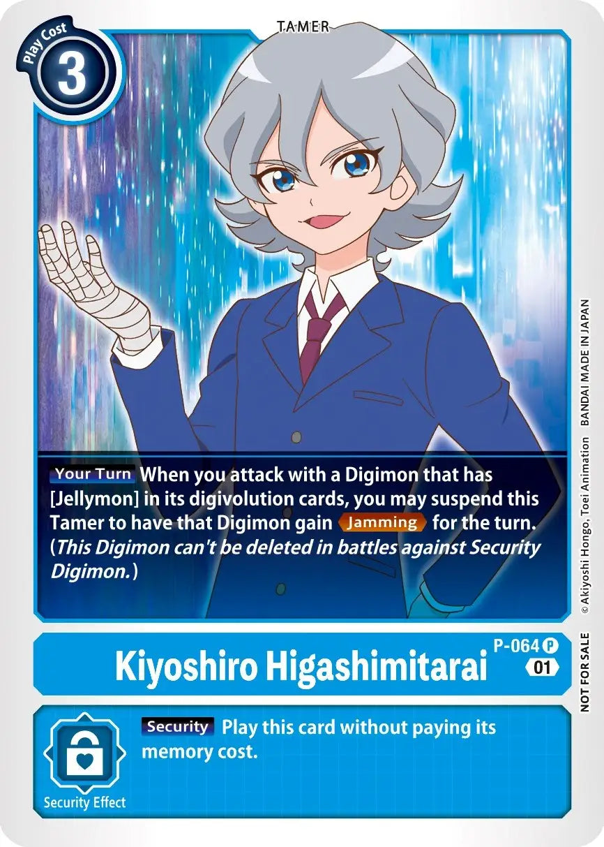 Kiyoshiro Higashimitarai trading card from Promotional Cards Tournament Pack Vol.5