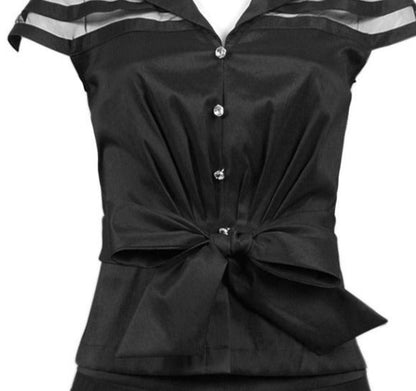 LAST ONES Karen Miller Milla Belle 2PC, Black Day Dress ONLY Size 8 & 12 Remaining ! Women's Apparel