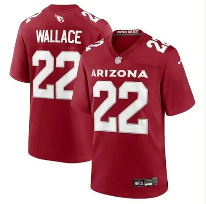 Maroon Arizona Cardinals Nike KVon Wallace Team Game Football Jersey