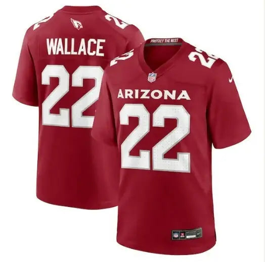 Maroon Arizona Cardinals Nike KVon Wallace Team Game Football Jersey