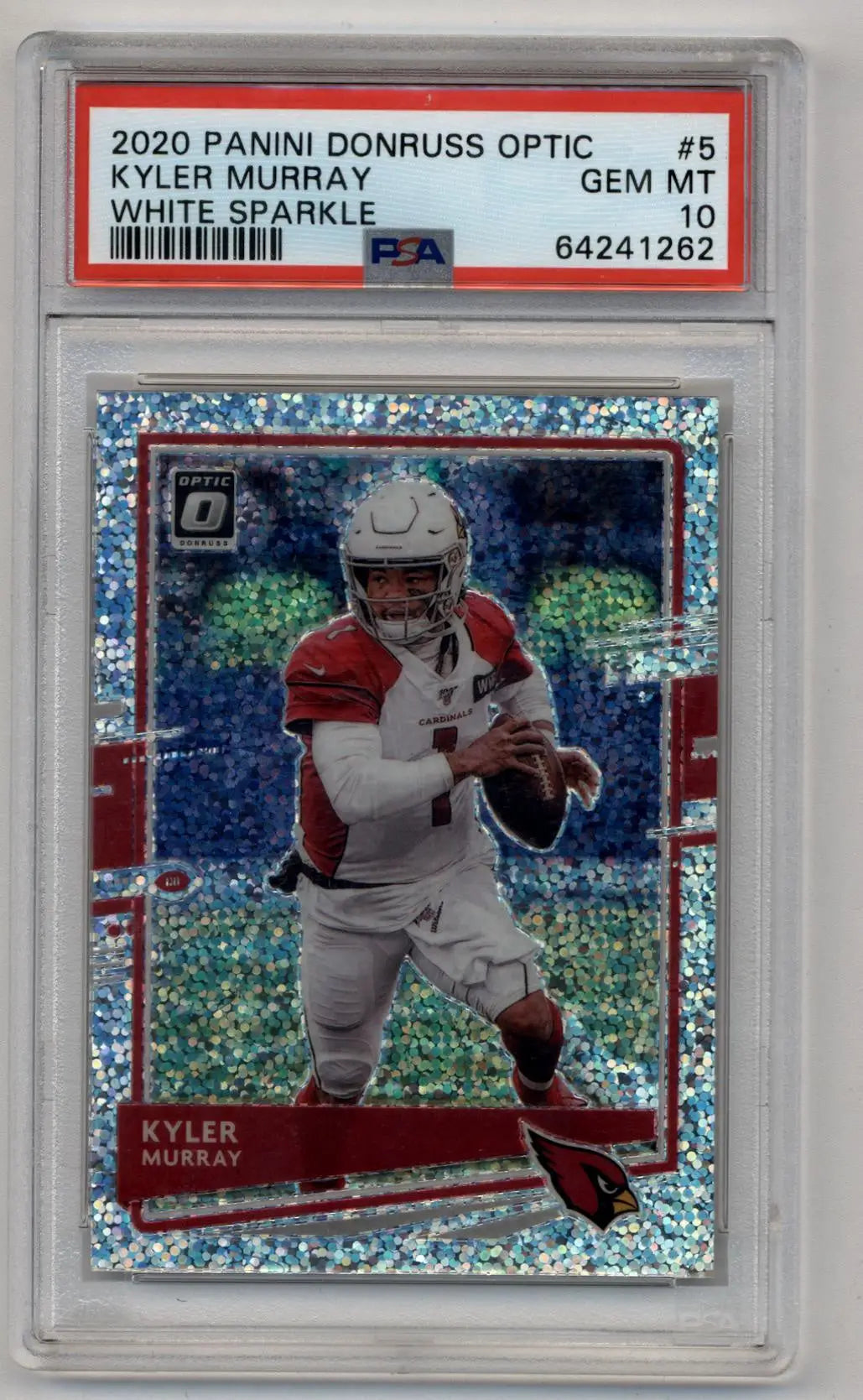 Kyler Murray 2020 Optic White Sparkle #5 PSA 10 Gem Mint - Singles