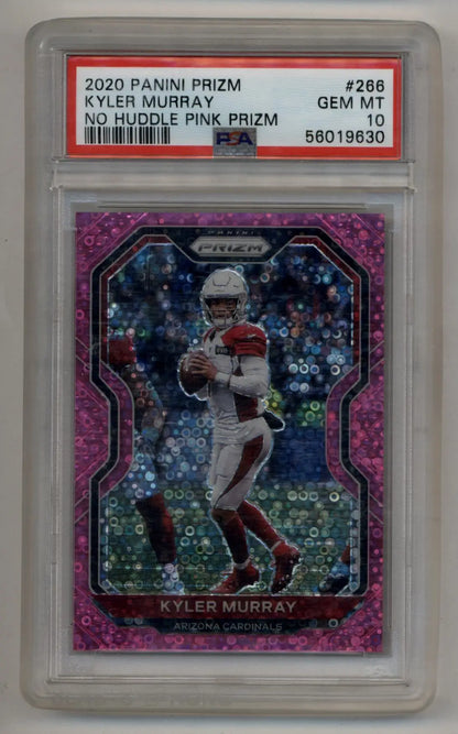 Kyler Murray 2020 Prizm No Huddle Pink 14/15 PSA 10 Gem Mint - Singles