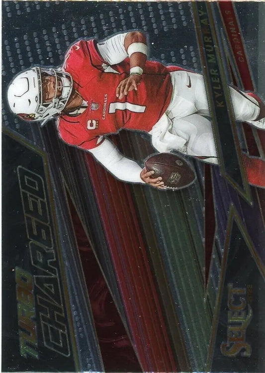 Kyler Murray Panini Select Turbocharged football card from Arizona Cardinals 2022 series