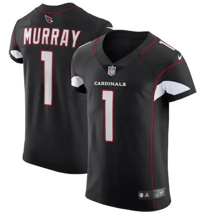 Black Nike NFL Kyler Murray Arizona Cardinals Alternate Vapor Elite Jersey with number 1