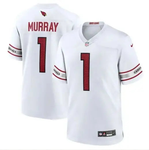 White Kyler Murray Arizona Cardinals Nike Game Player Jersey for football fans