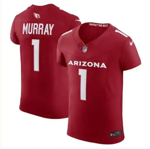 Red football jersey for Kyler Murray Arizona Cardinals Nike Vapor F.U.S.E. Elite Jersey