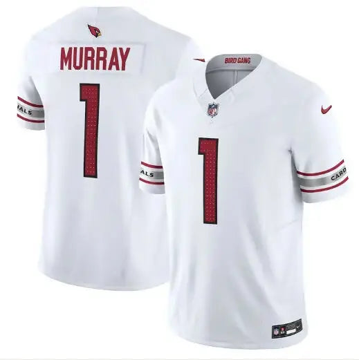 White Kyler Murray Arizona Cardinals Nike Vapor F.U.S.E. Limited Jersey displayed