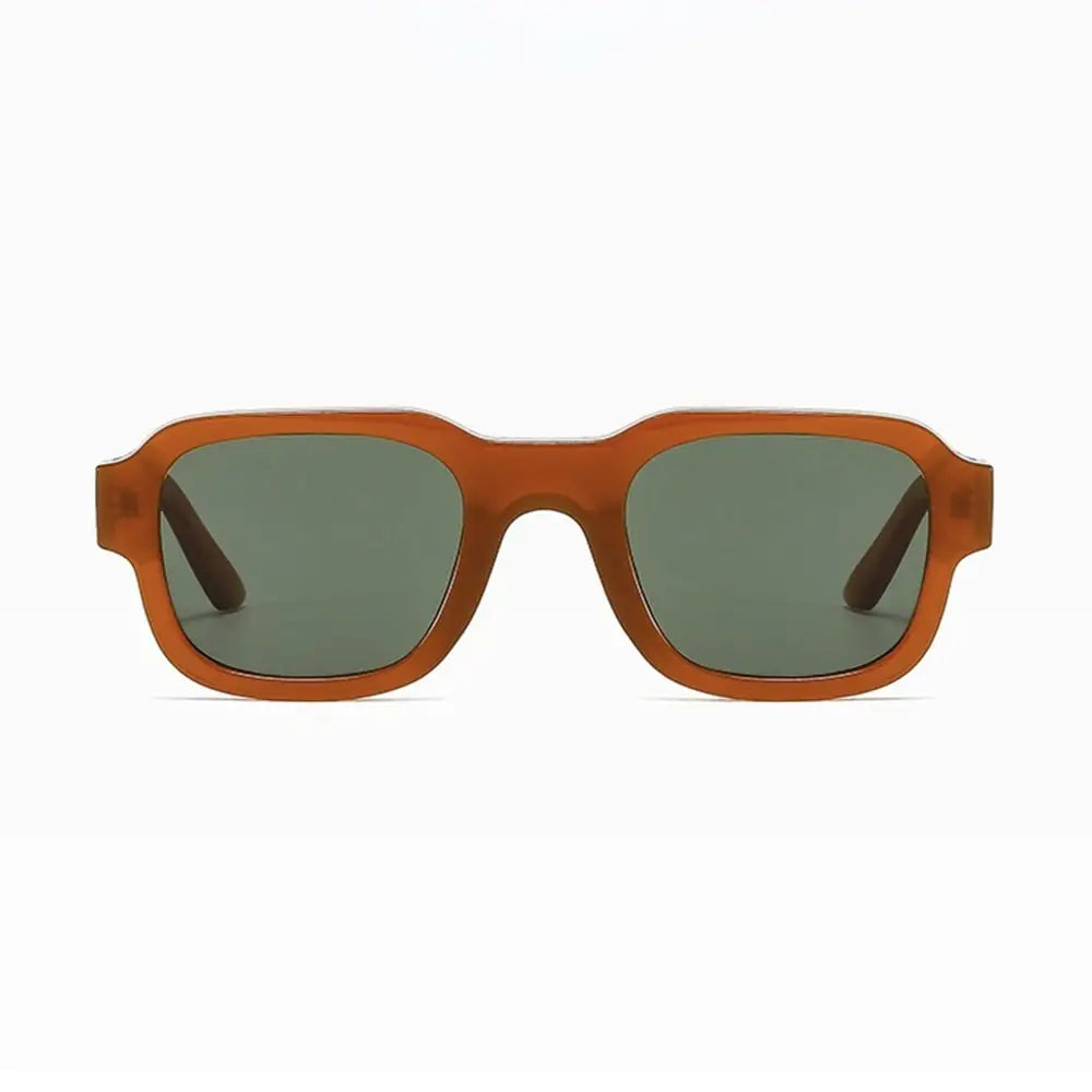 Kyomi Brown Olive Sunglasses Made in Germany - Sunglasses