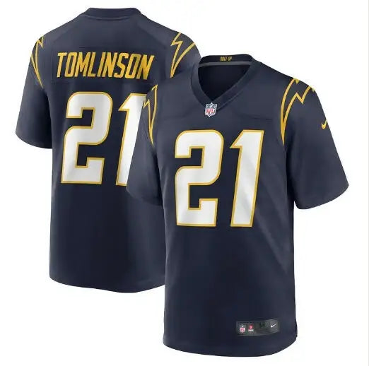 Dark blue Ladainian Tomlinson Chargers Nike retired player alternate game jersey