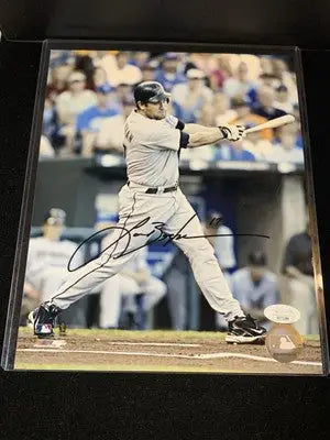 Autographed 8x10 photo of Lance Berkman Houston Astros baseball player with JSA COA