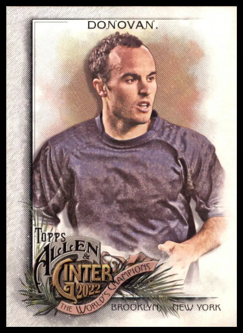 Landon Donovan baseball card from Topps Allen & Ginter 2022 series