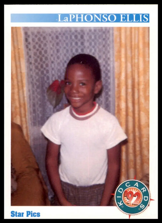 LaPhonso Ellis 1992 Star Pics Kid Card showcasing vintage basketball collectible