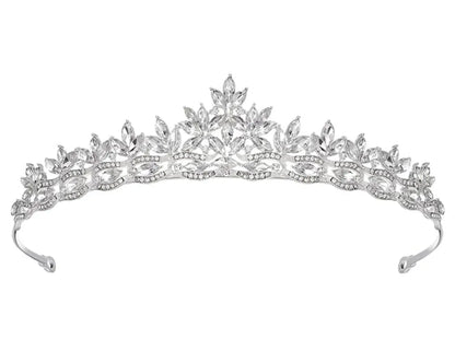 LAST ONE! SweetV Accessories Petite Silver Tiara Women’s Bridal Gatsby Formal Events - tiara