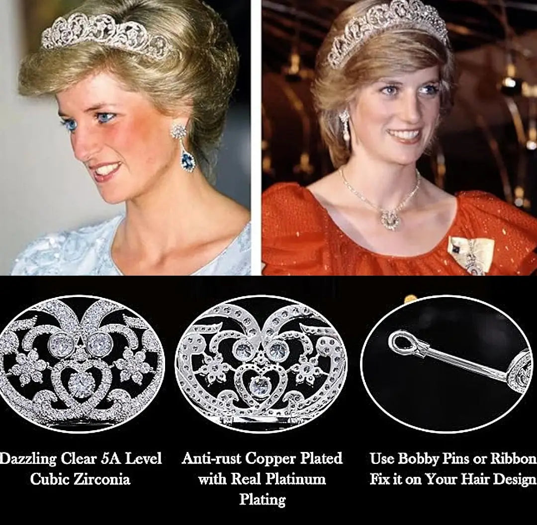 LAST ONE! The Spencer Tiara Princess Diana Replica - tiara